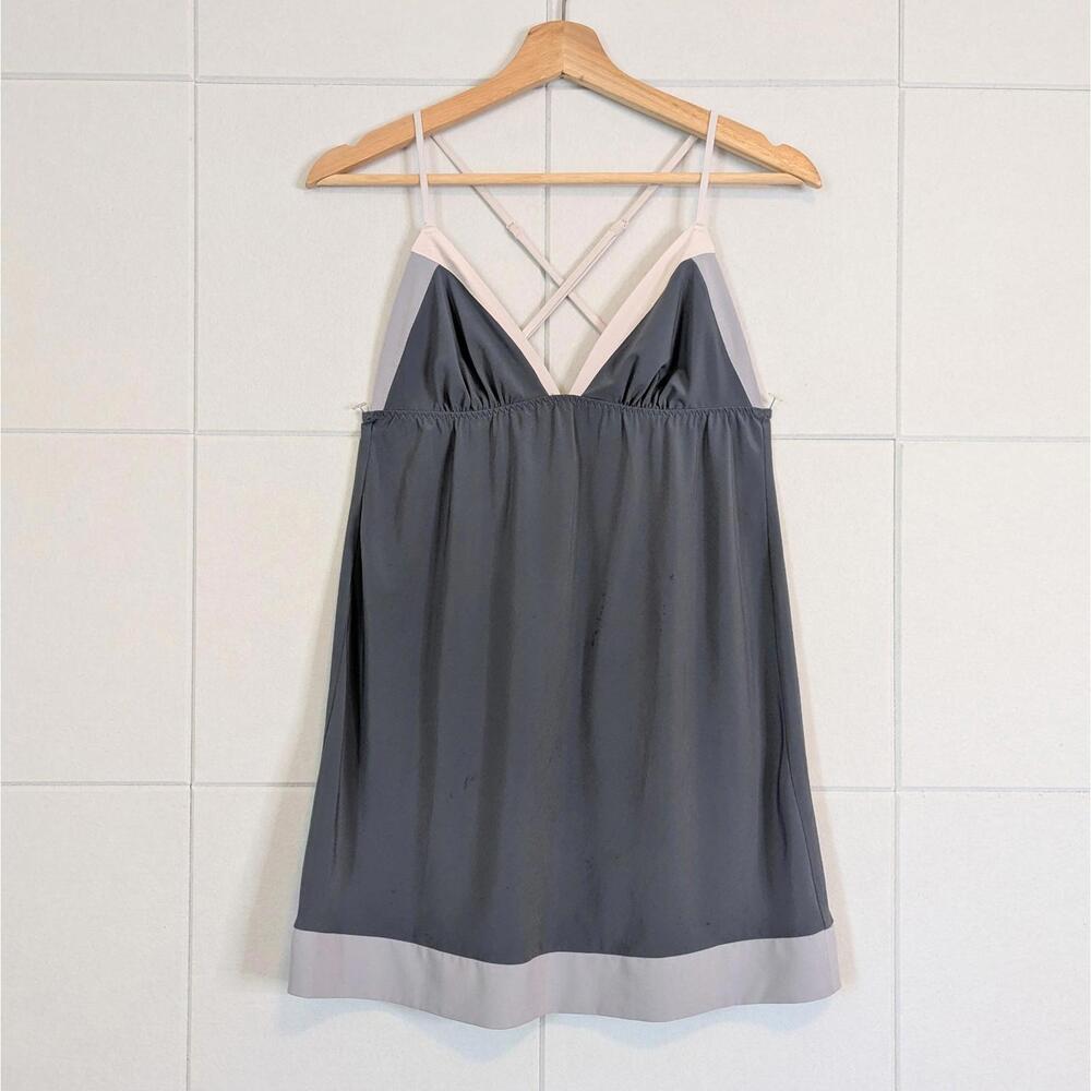 Victoria's Secret crisscross back lounge slip dress